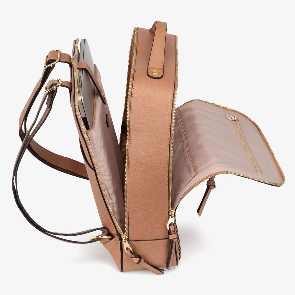 Calpak Travel Backpack in Dusty Pink - Picture 7 of 8